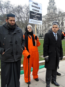 Sulaiman Ghani campaigning with Sadiq Khan MP