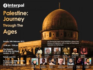 Jeremy Corbyn joins an Interpal extremist rally in February 2013